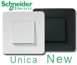 Розетки и выключатели Schneider Unica New
